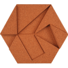 korkovy obklad hexagon medena