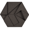 korkovy obklad hexagon sedy